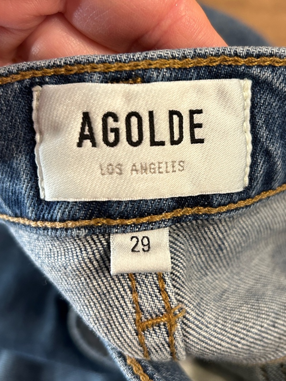 AGOLDE Kye Straight Crop Jeans Women’s 29 – Mid Rise Organic Cotton
U - Picture 5 of 16